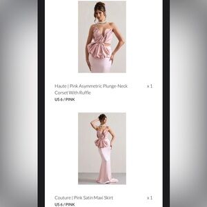 Pink Asymmetrical Sleeveless Gown